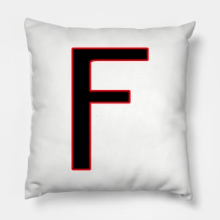 F Pillow