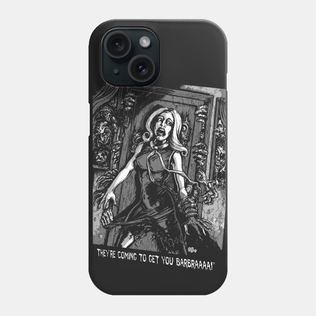 House of Zombies Phone Case by monstermangraphic