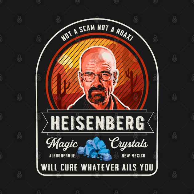 Heisenberg Magic Crystals by Alema Art