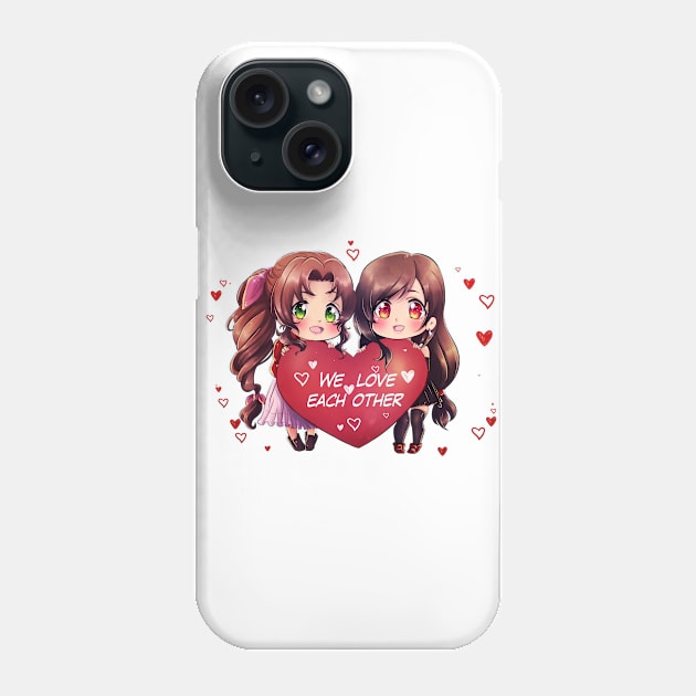 We love each other Phone Case by Iwonn