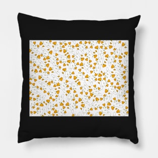 Yellow flower pattern Pillow