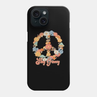 Stay Groovy Peace Phone Case