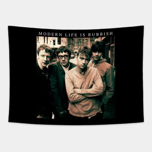 90s Blur Band Tapestry