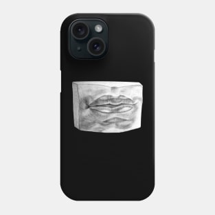 Lips Drawing Print Phone Case