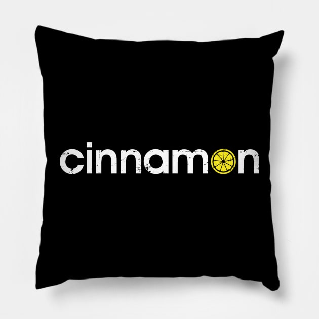 The Stone Roses Cinnamon Indie Manchester Integrated Lemon Pillow by buttercreative
