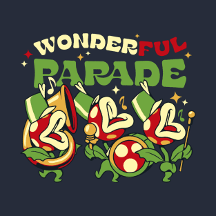 Piranha Plant Parade by Tobe Fonseca T-Shirt