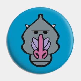 angry monkey Pin