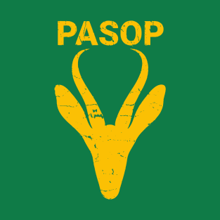 Pasop Springbok Warning Funny T-Shirt | South Africa | Howzit Boet | Nou Gaan Ons Braai T-Shirt