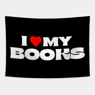 I Love My Books Tapestry