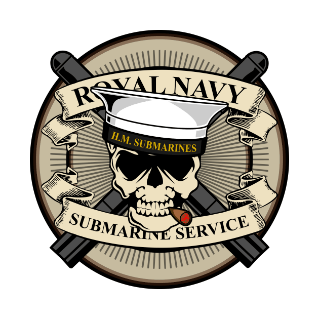 Royal Navy Submarine Service Patch by Firemission45