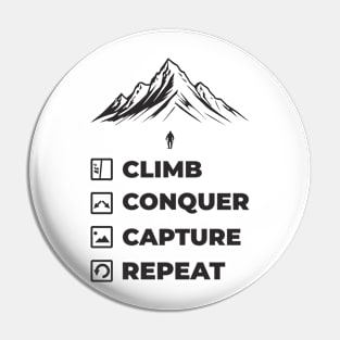 Climb Repeat Pin