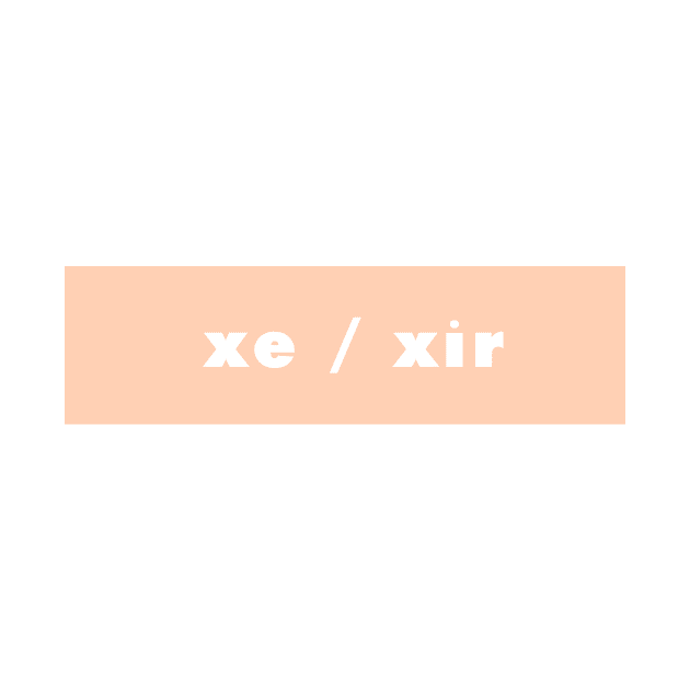 xe / xir - peach by banditotees