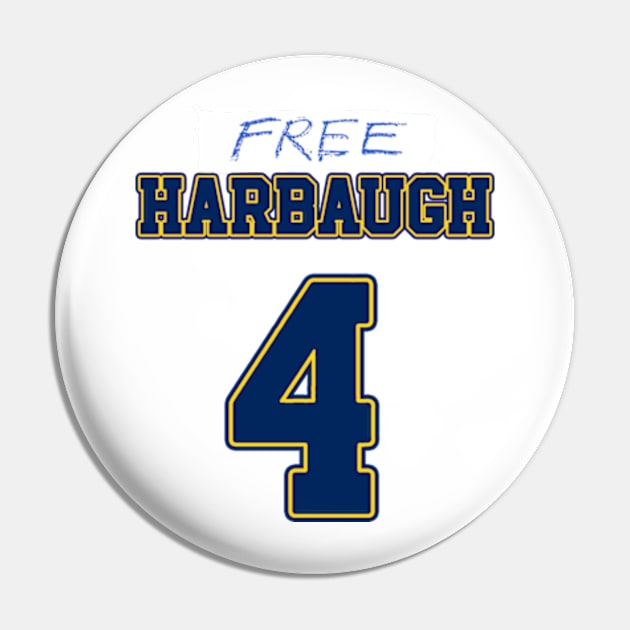 FREE HARBAUGH, Unisex Pin by Y2KERA