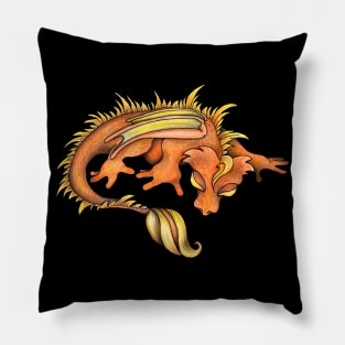 sleeping dragon Pillow