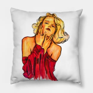 Jean Harlow Pillow