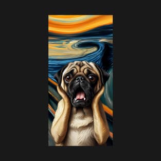 The screaming pug T-Shirt