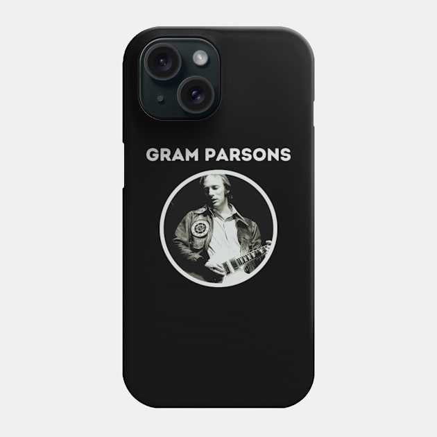 gram parson ll green light Phone Case by claudia awes