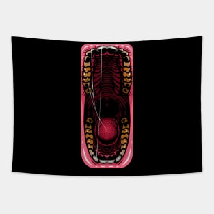 Rectangular mouth Tapestry
