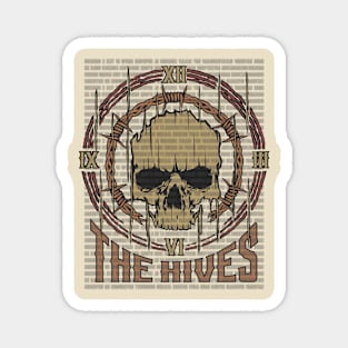 The Hives Vintage Skull Magnet