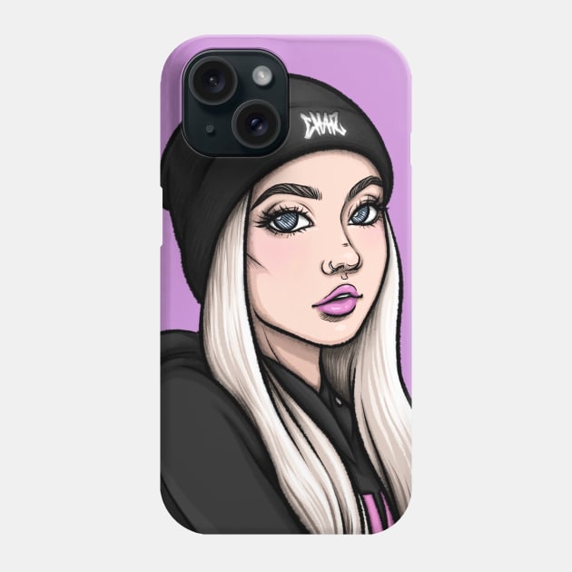 SWAG CHARCOAL'S GIRL 08 Phone Case by CHARCOAL