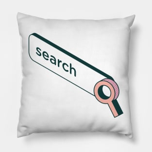 search bar Pillow