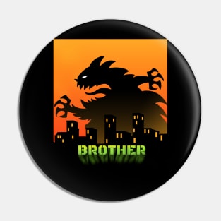 Brother Monster Pin