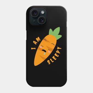 Sleepy Carrot Phone Case