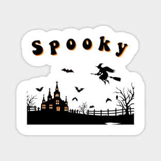 Halloween Spooky Season New Design Magnet