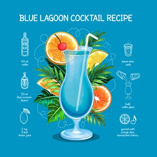 Summer Cocktail Recipe T-Shirt