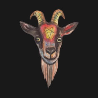 Satanic pet goat occult T-Shirt