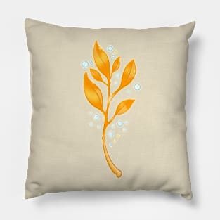 Gold branch Pillow