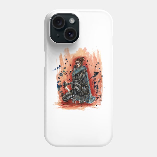 Fremen in the desert Phone Case by Hlblng