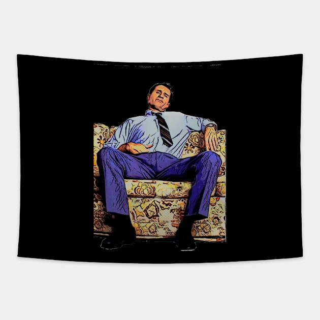 Al Bundy Tee: A Tribute to the Legendary Shoe Salesman Tapestry by Pixel Draws