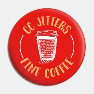 CC Jitters Fine Coffee Pin