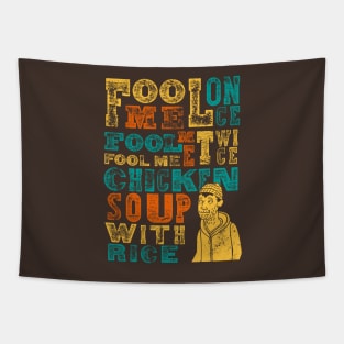 Fool Me Chicken Rice Tapestry