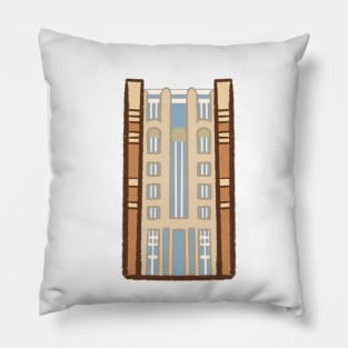 Wellesley College Tower Court Pillow