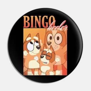 Bingo bluey funny Pin