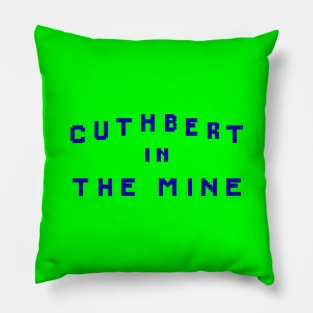 Cuthbert in the Mines - Title Screen Pillow