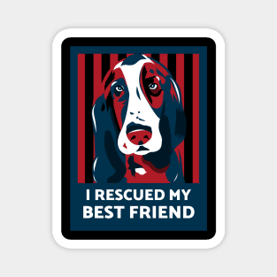 Rescue Dog Magnet