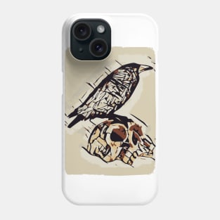 Skull Raven Phone Case