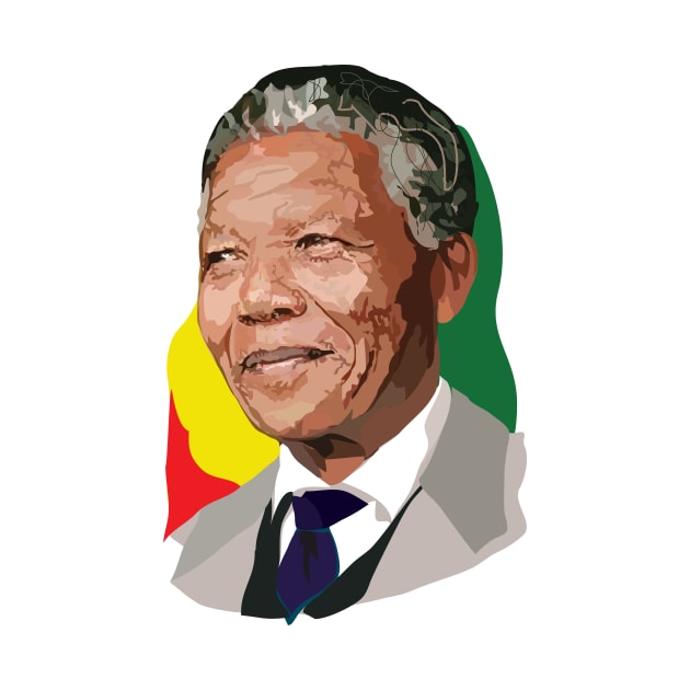 Nelson Mandela by annamckay