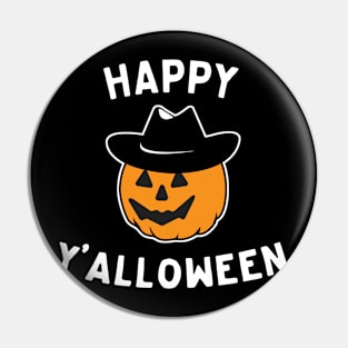 Happy Y'alloween Pin