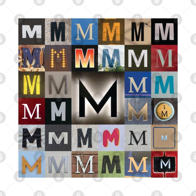 Nick's Type Art: M by Nick Verburgt