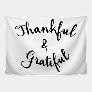 Grateful Lettering Tapestry