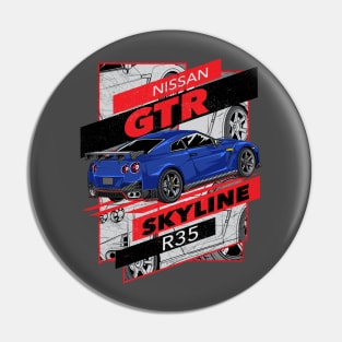 GTR Skyline Pin