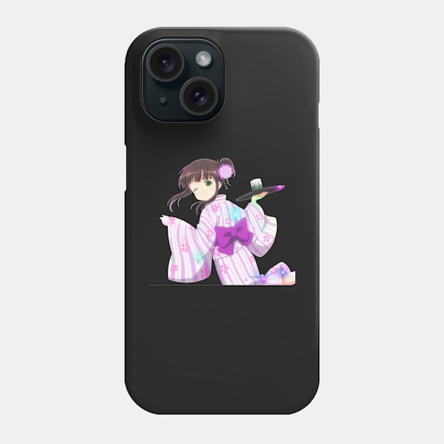 Chiya Kimono Phone Case by KokoroPopShop