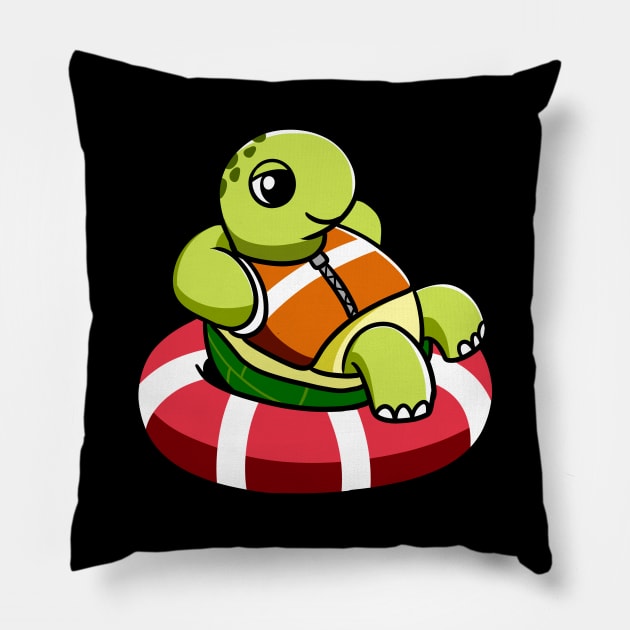 Lazy Turtle Pillow by WildSloths