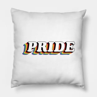 Retro LGBTQ Pride Pillow