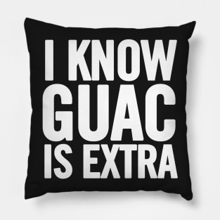 Extra Guac Pillow