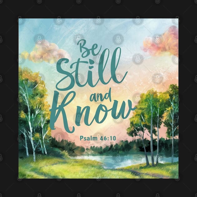 Be Still and Know by YomaEnwere Designs